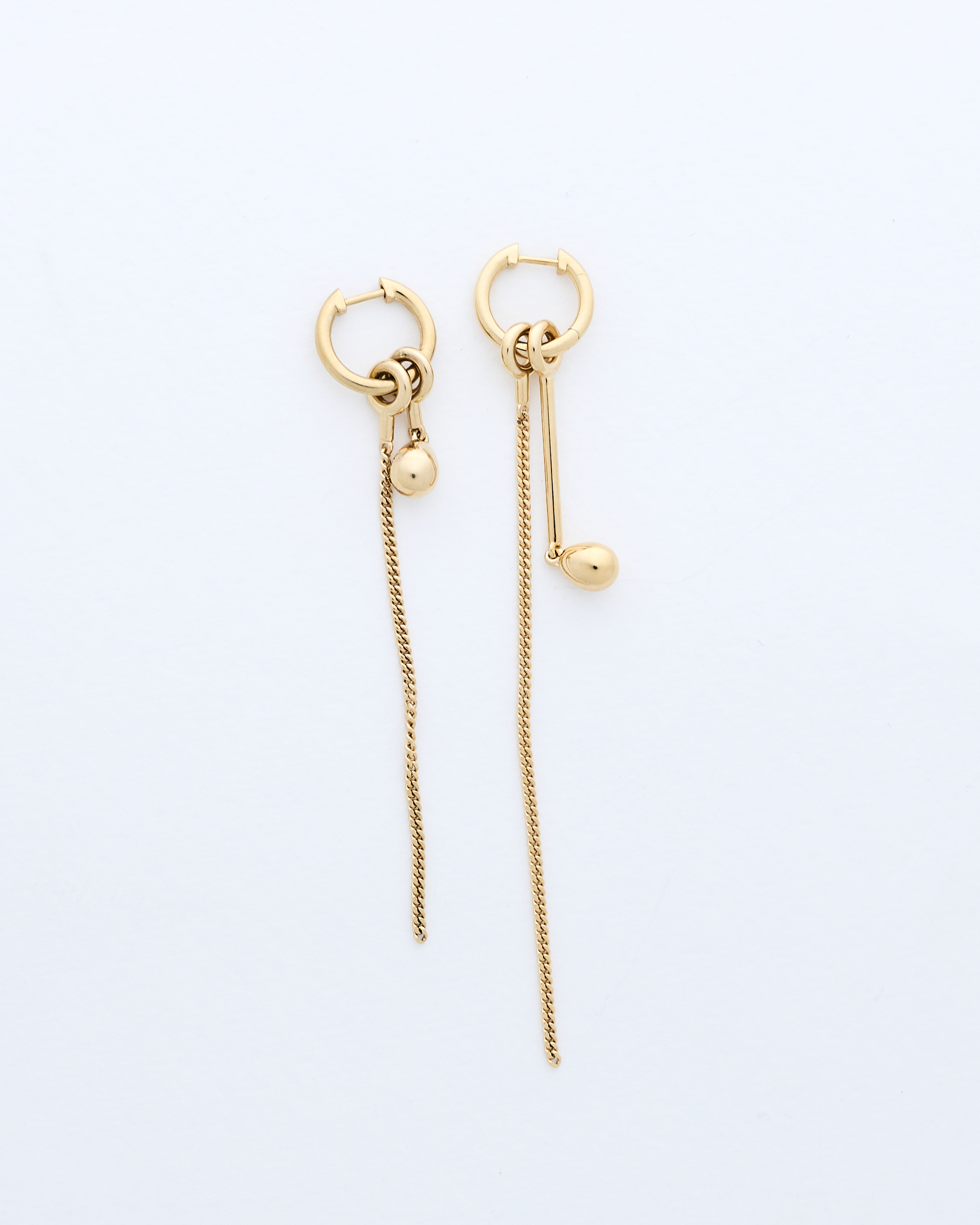 Mix&Match Earrings Gold Vermeil