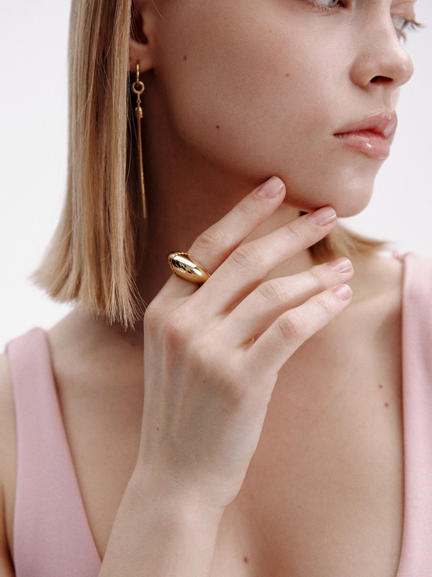 CHRYSALIS RING Gold Vermeil