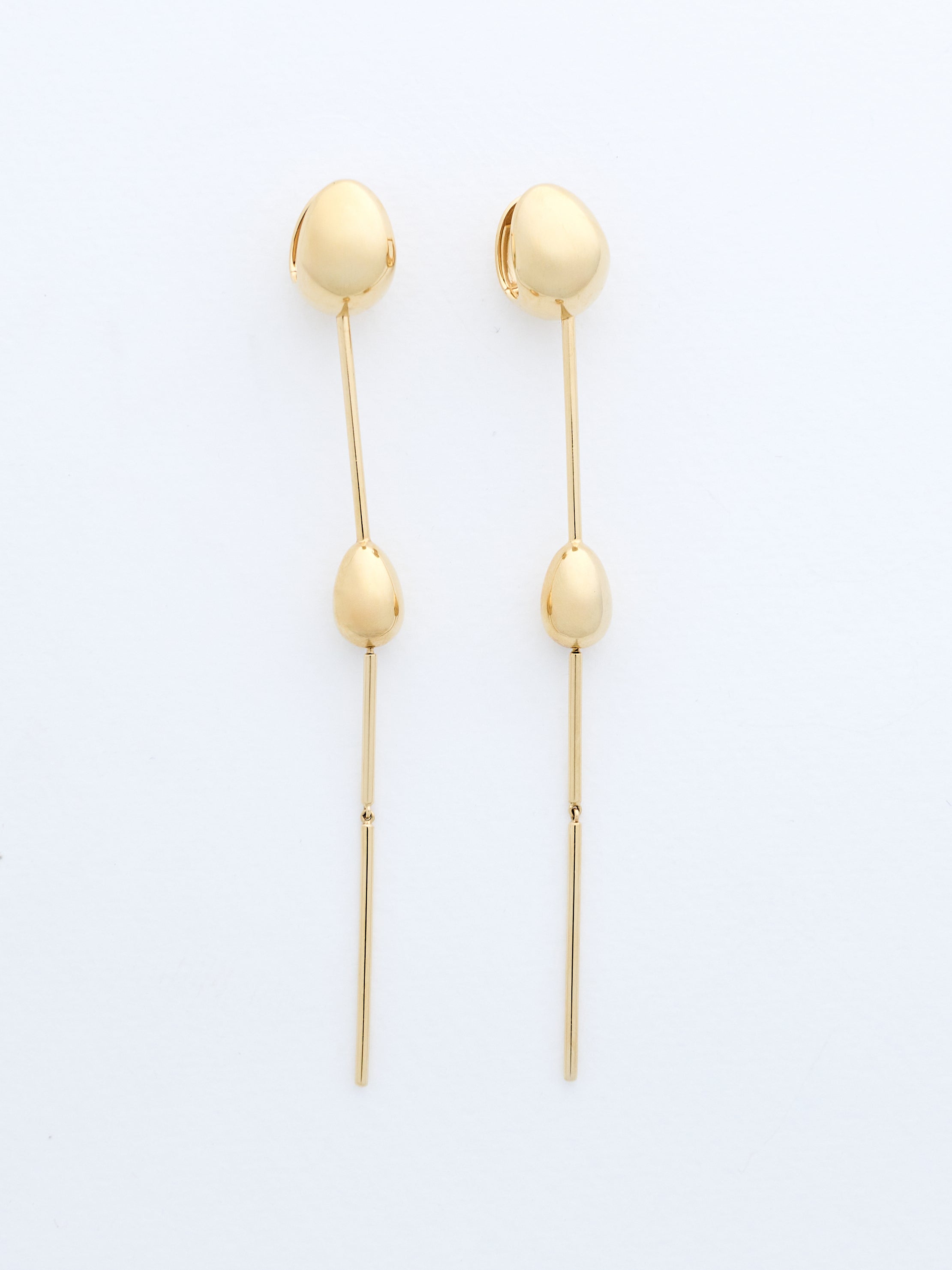 Chrysalis 3-in-1 Earrings Gold Vermeil