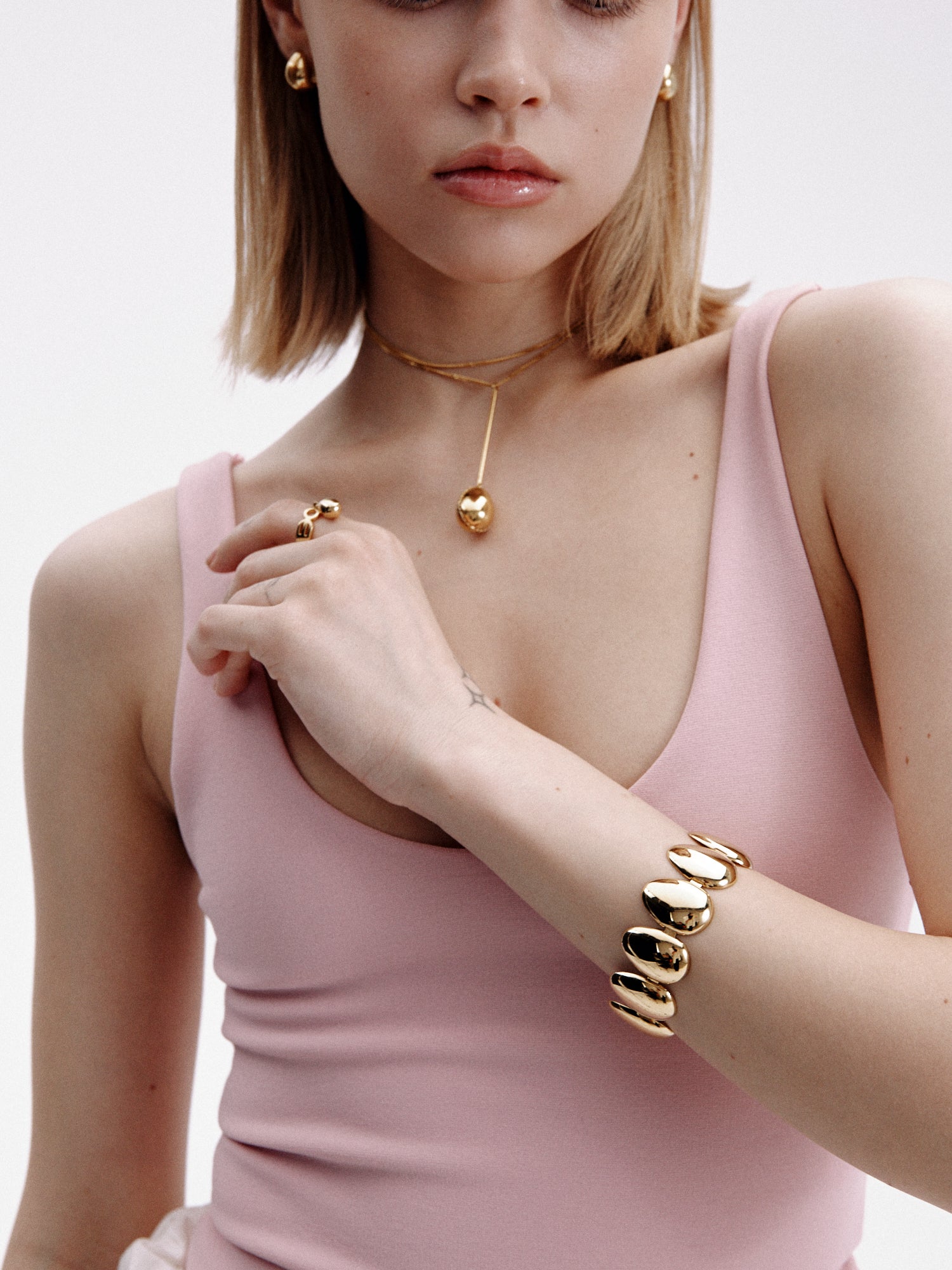 Chrysalis Bracelet Gold Vermeil