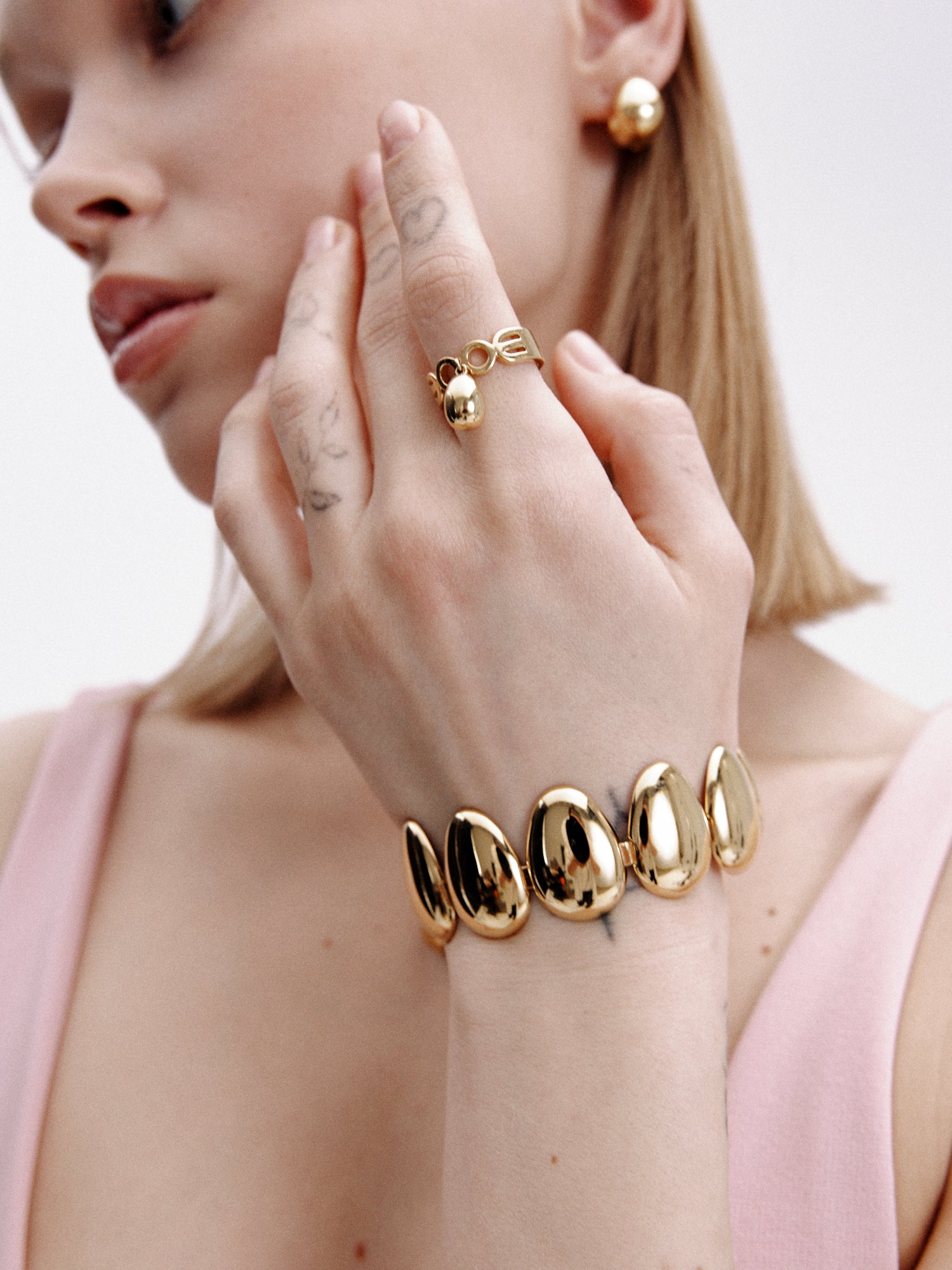Chrysalis Bracelet Gold Vermeil