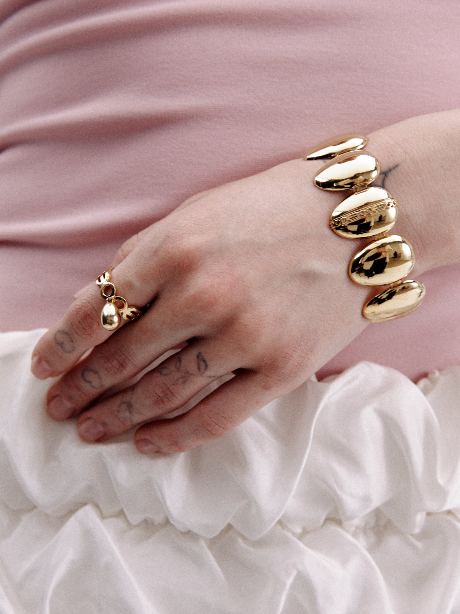 Chrysalis Bracelet Gold Vermeil