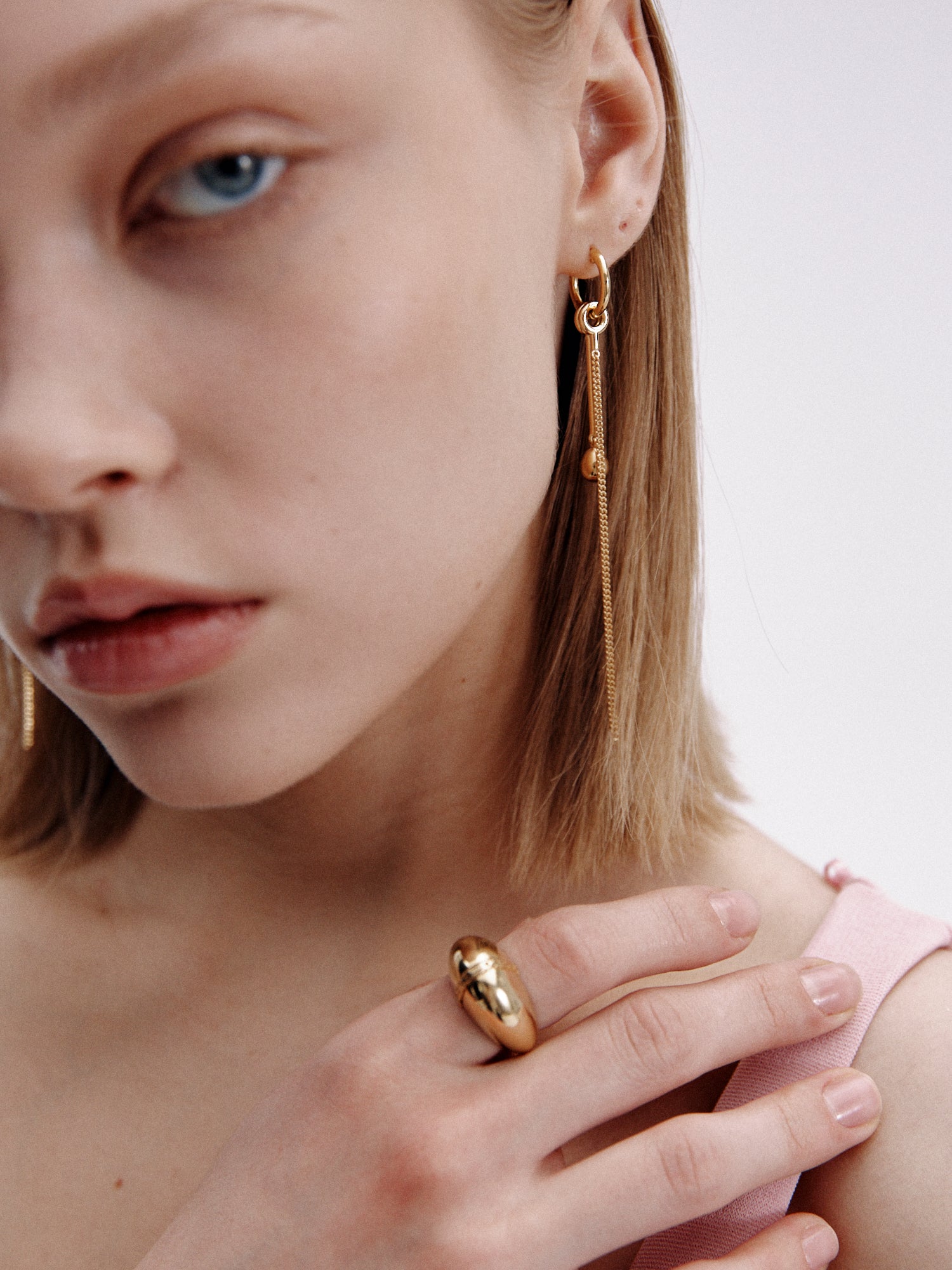 Mix&Match Earrings Gold Vermeil