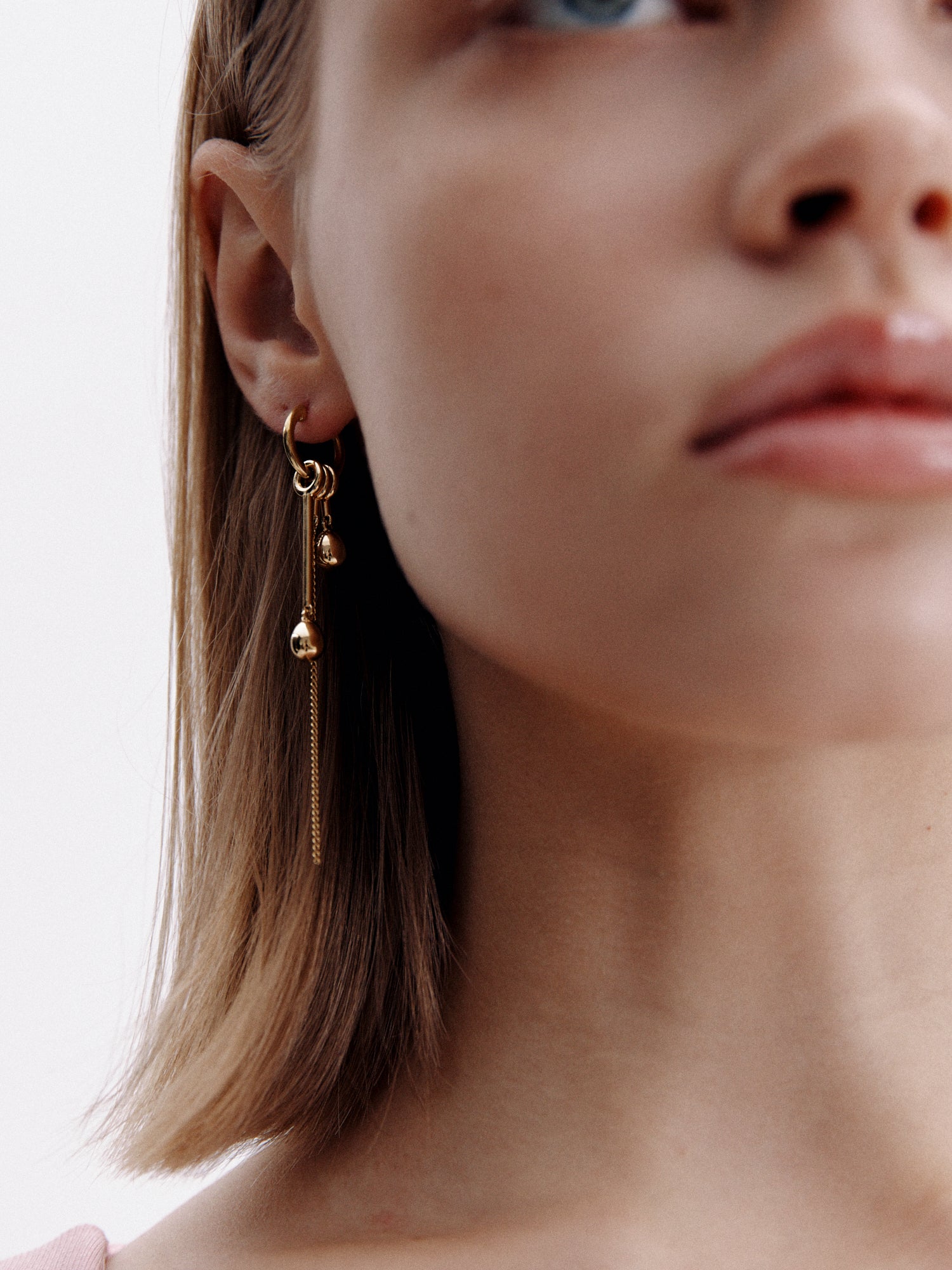 Mix&Match Earrings Gold Vermeil